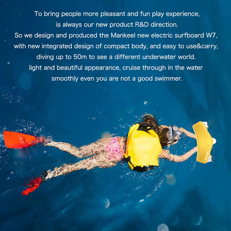 Electric Underwater Scooter Powerful Sea Diving Propeller