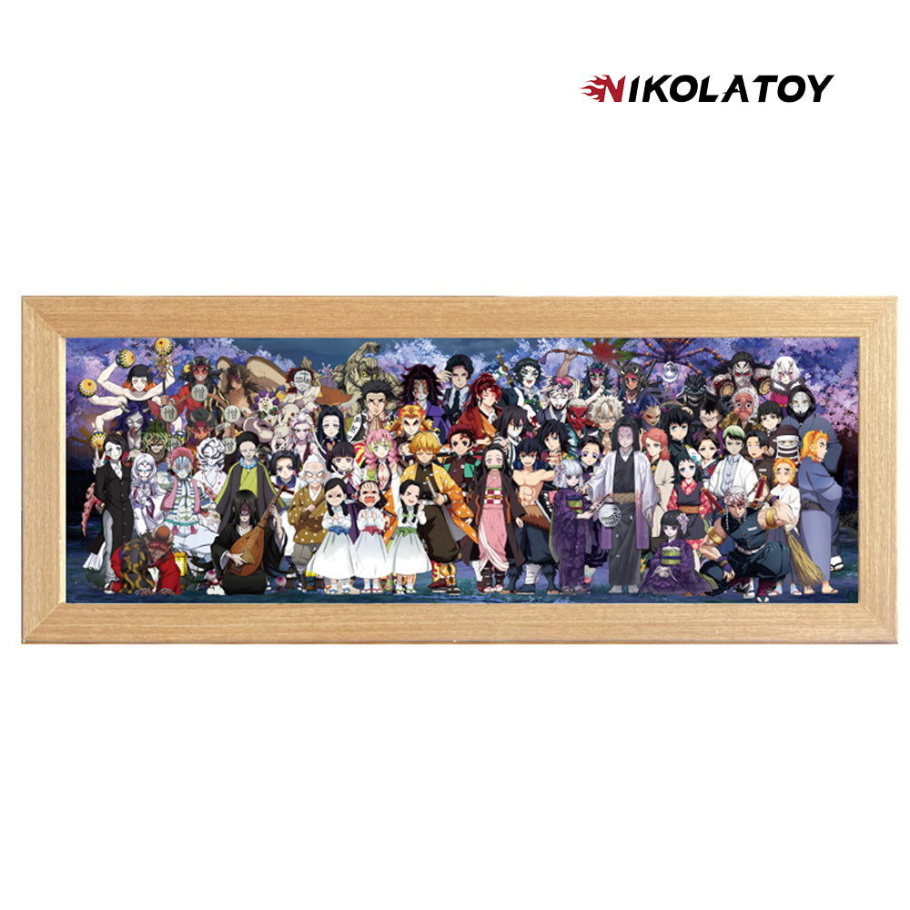 Creative Family Photo Acrylic Stereoscopic Painting (LED Light)